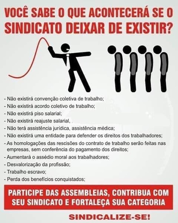 E SE O SINDICATO DEIXAR DE EXISTIR?